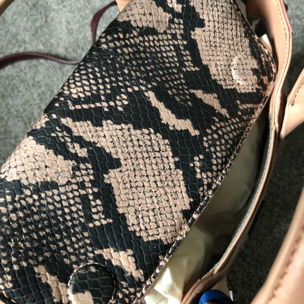 Pour La Victoire Provence Mini Satchel Dusty Pink Multi - Picture 5 of 16